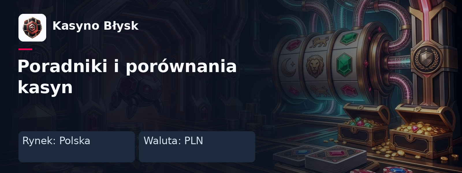 Kasyno Błysk — Poradniki i porównania kasyn — Rynek: Polska — Waluta: PLN